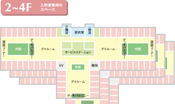 フロアマップ一階